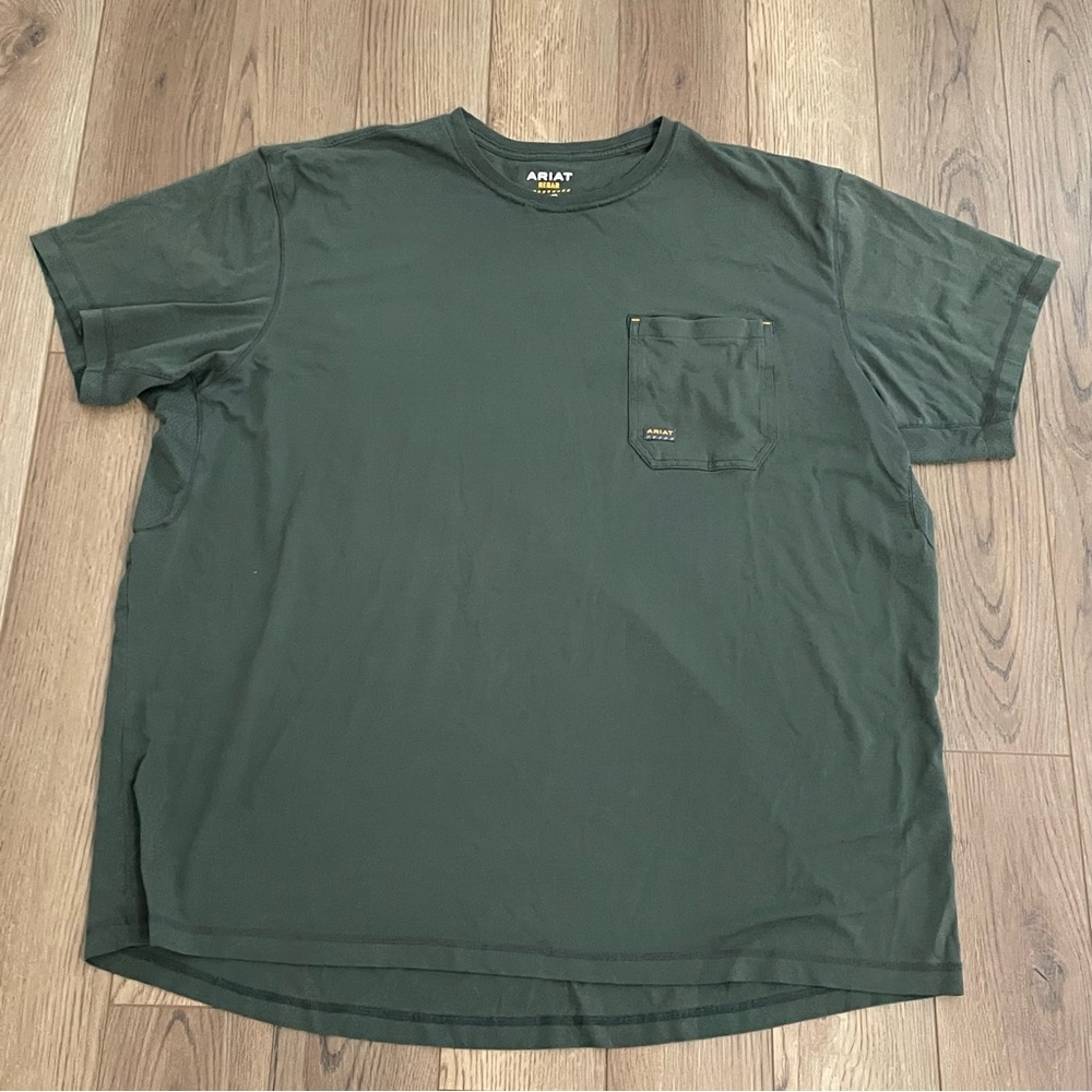 Ariat Rebar Pocket T-Shirt Green